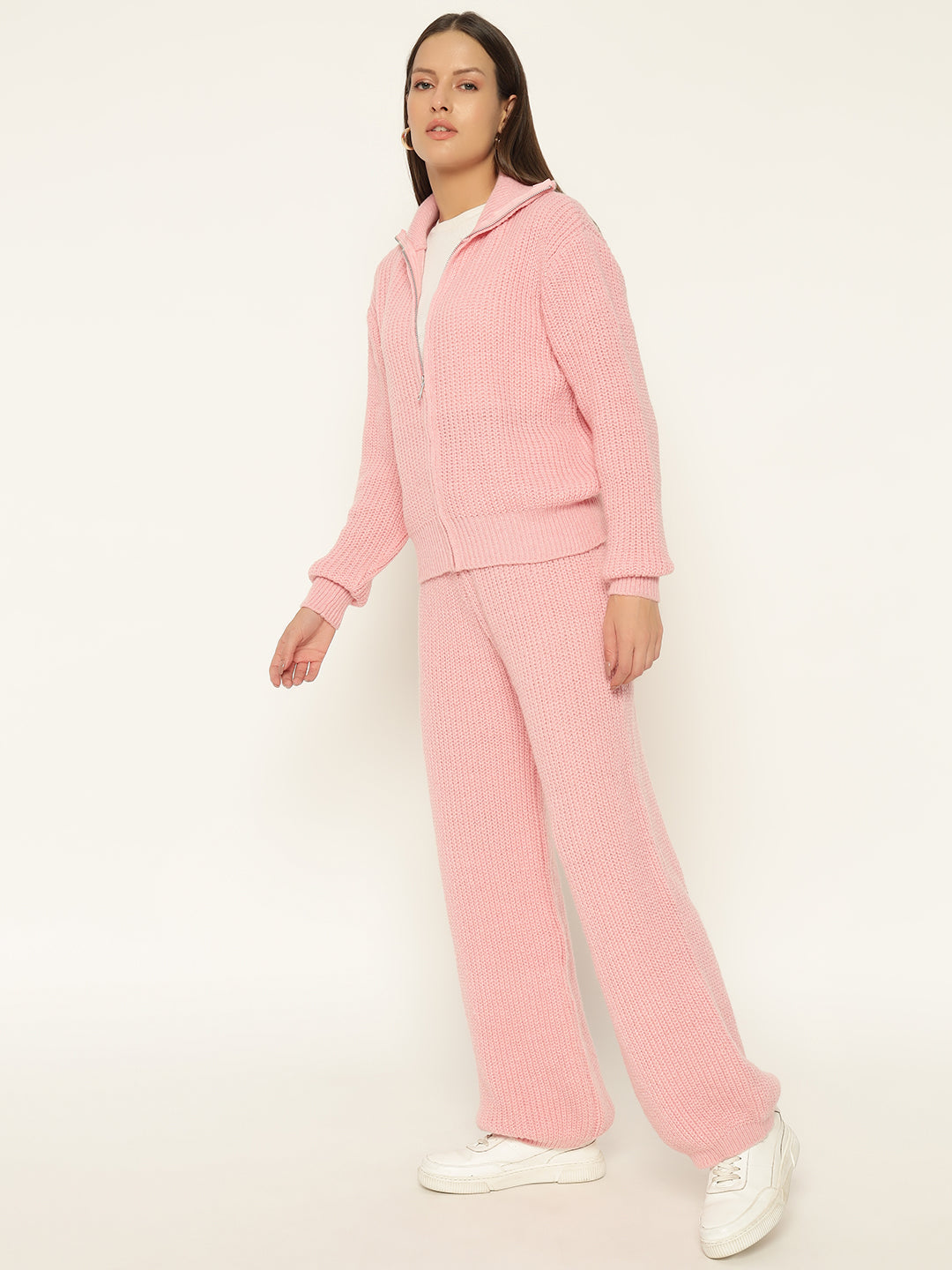PREMIUM KNITTED CO ORDS- PINK
