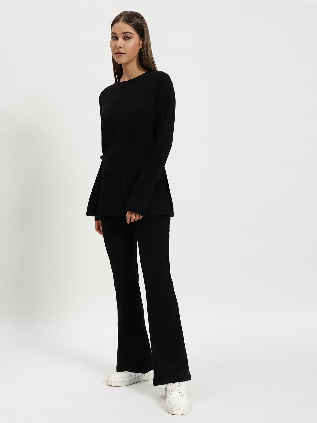 BLACK PURE CORDUROY CO ORD WOMEN
