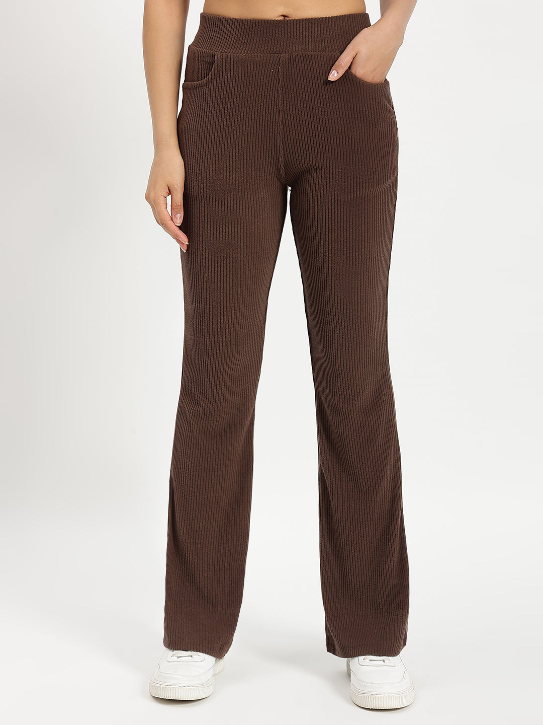 BROWN PURE CORDUROY CO ORD WOMEN