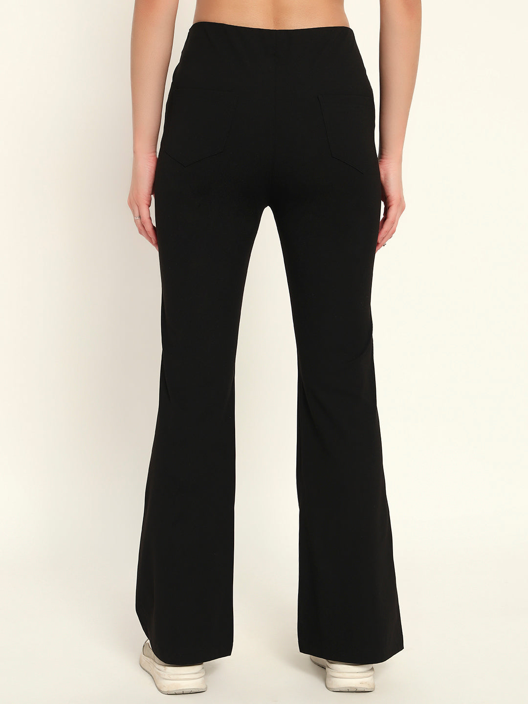 Everyday Bootcut pants-Black