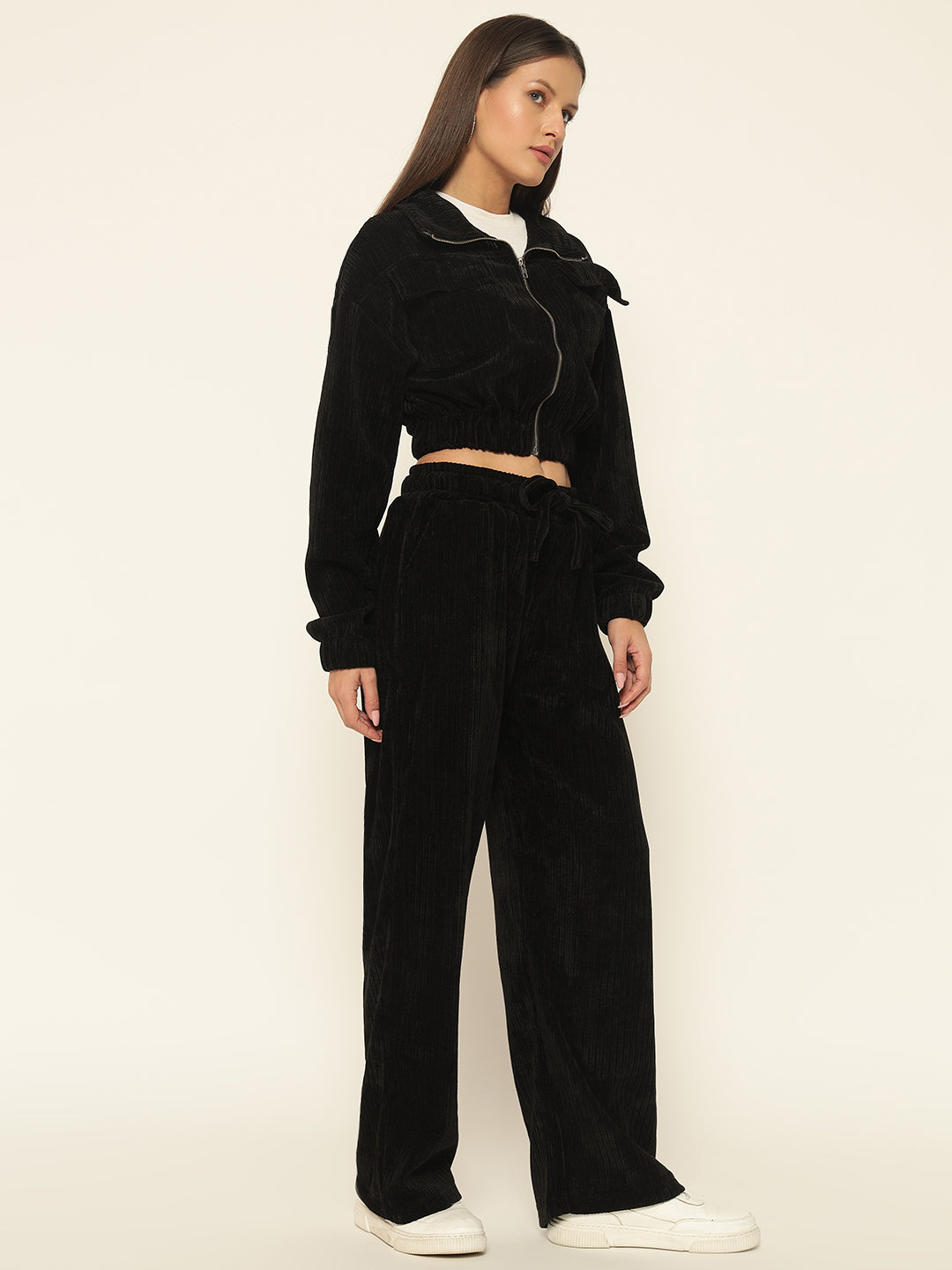 UTILITY WOOLEN COORD BLACK