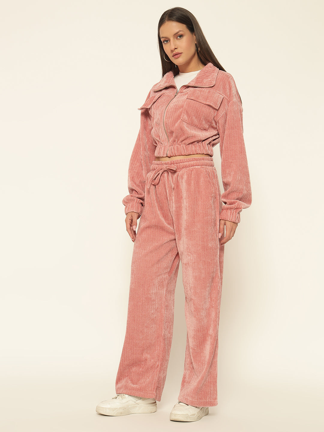 UTILITY WOOLEN COORD PINK