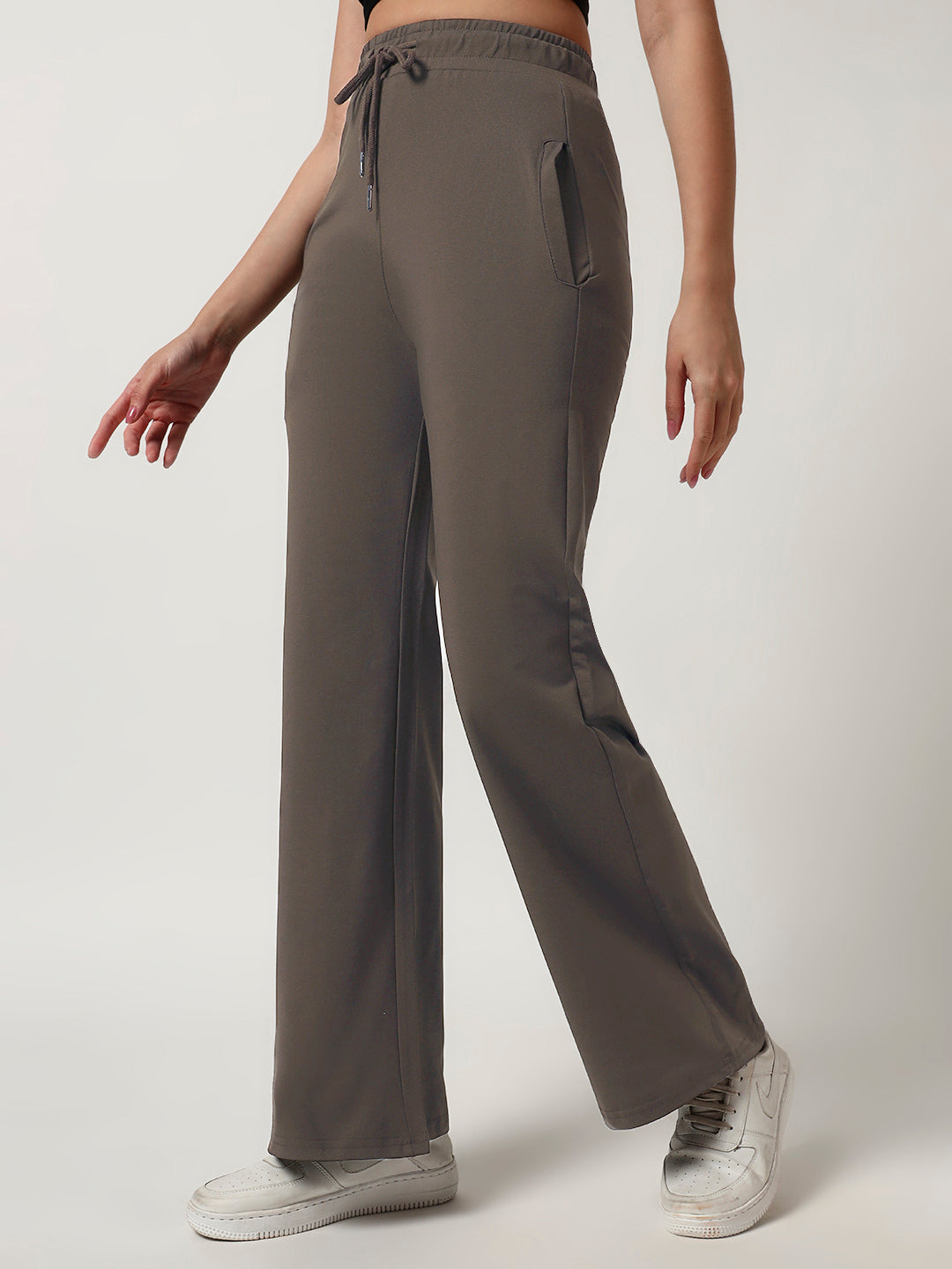 STRAIGHTFIT COTTON LOWER-ESPRESSO BROWN