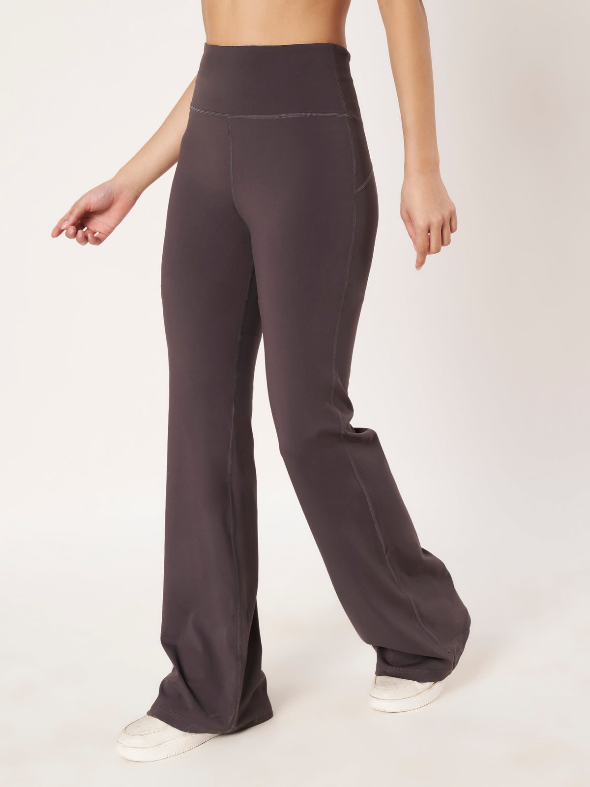 SCULPT FIT FLARE PANTS DARK GREY