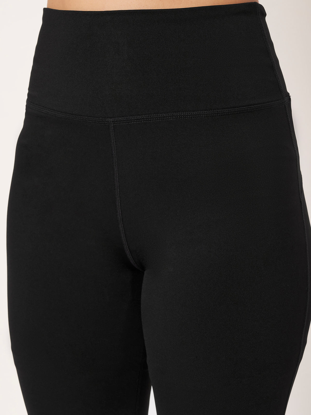 SCULPT FIT FLARE PANTS BLACK