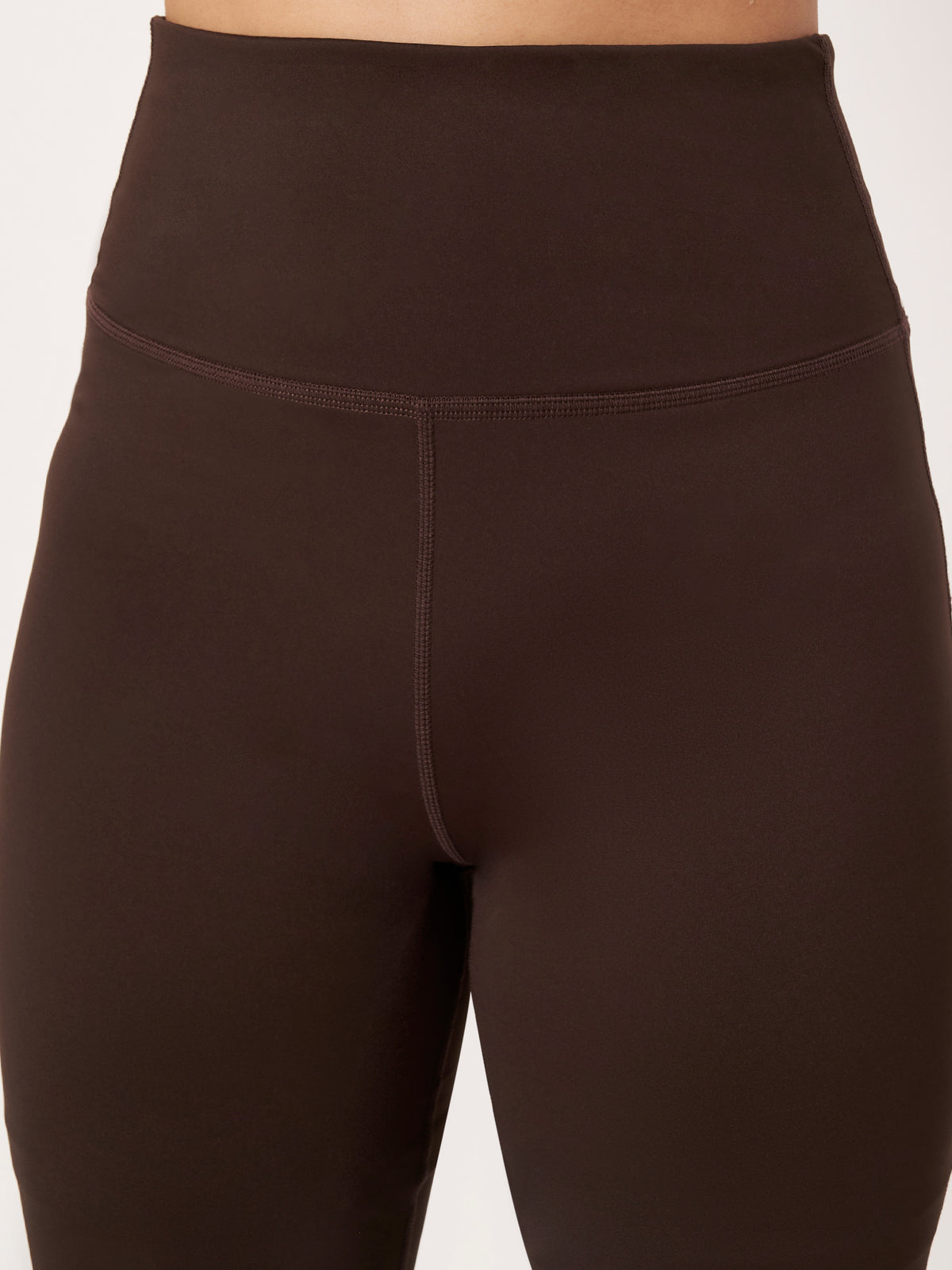 SCULPT FIT FLARE PANTS DARK BROWN