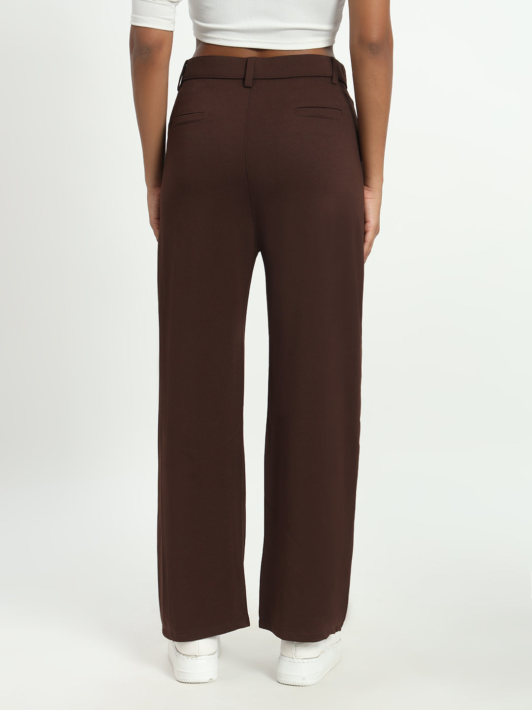 NEW DARK BROWN KOREAN PANTS