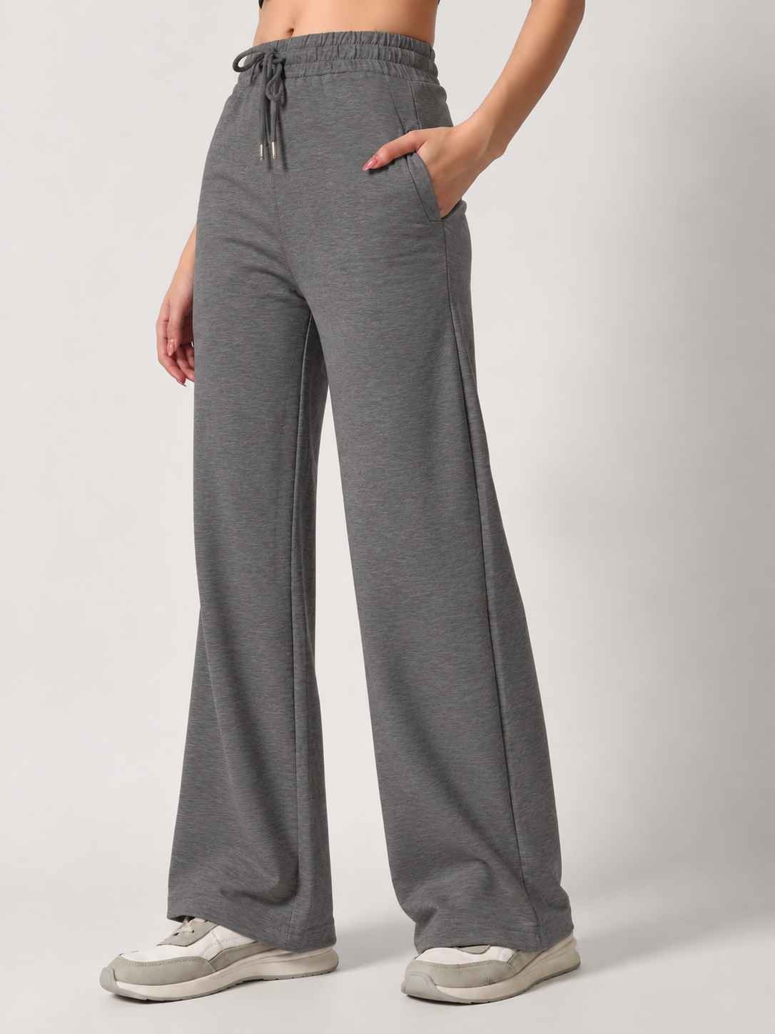 STRAIGHTFIT SCUBA LOWER DARK MELANGE GREY