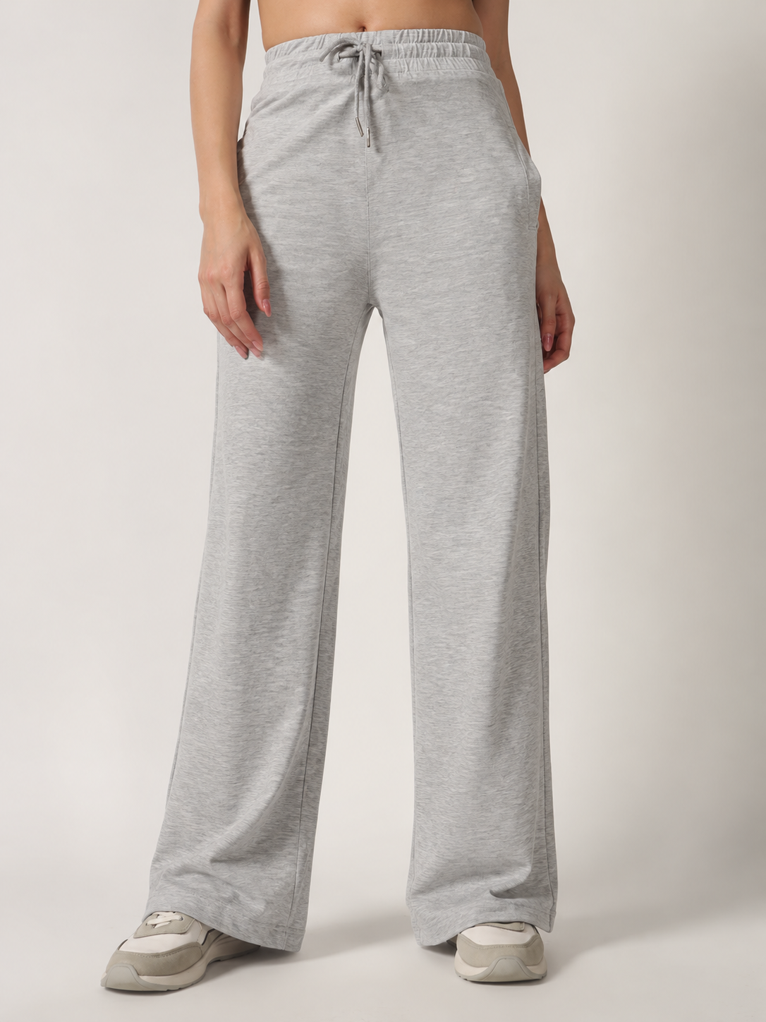 STRAIGHTFIT SCUBA LOWER MELANGE GREY