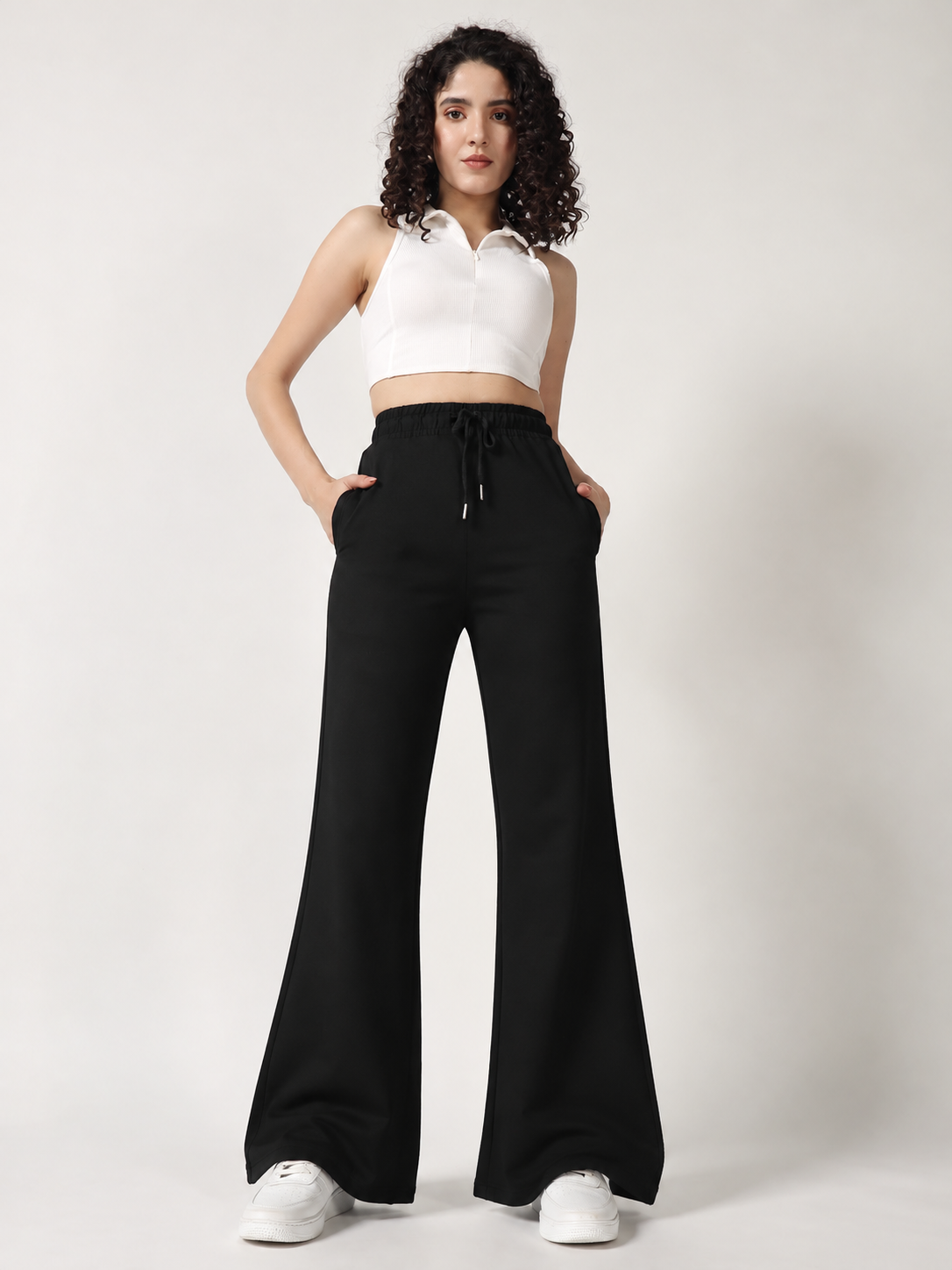 FLARED SCUBA LOWER BLACK