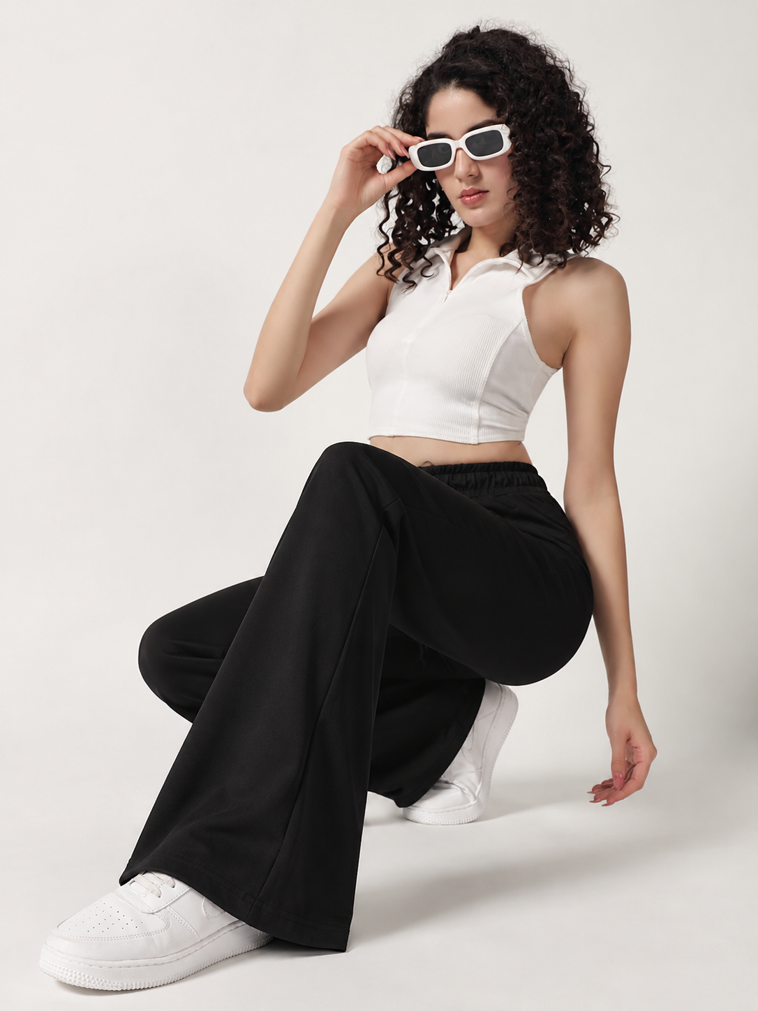 FLARED SCUBA LOWER BLACK