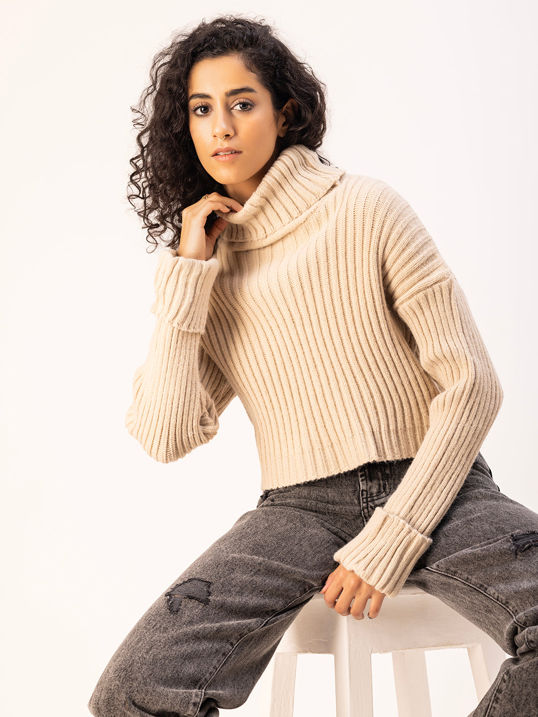 The Cream Highneck